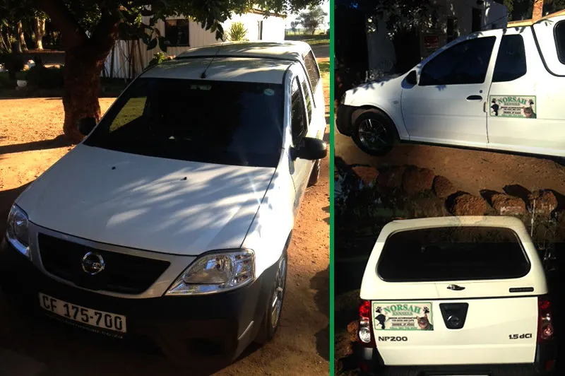Our pet pickup and drop-off car