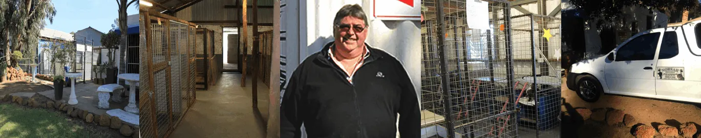 Photos of the NORSAH kennels, cattery, owner and pet transport